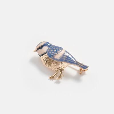 Broche Esmaltado Blue Tit