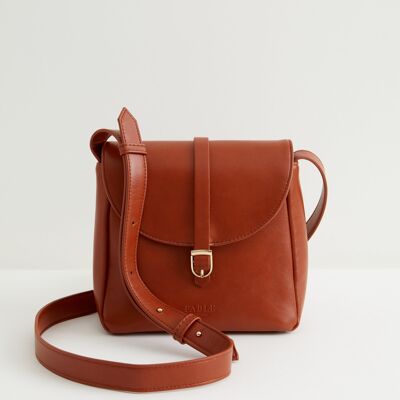 Tan Buckle Bag