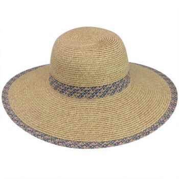 Orange - Chapeau avec protection solaire UV, UPF50 Taille unique 2