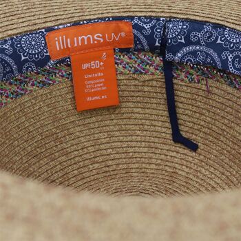 Orange - Chapeau avec protection solaire UV, UPF50 Taille unique 4