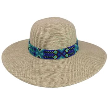 Chapeau de protection solaire UPF50+ PEACOCK - Sorrento - BASE Pavo Peacock Taille unique 2