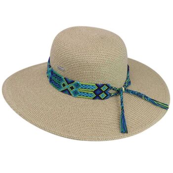 Chapeau de protection solaire UPF50+ PEACOCK - Sorrento - BASE Pavo Peacock Taille unique 4