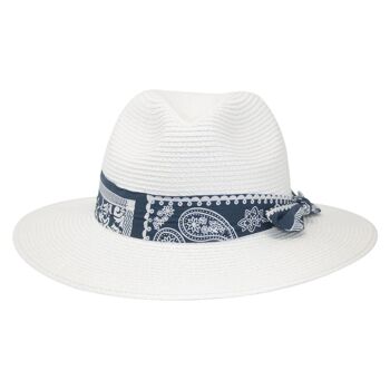 Rimini UPF50+ Chapeau de protection solaire Blanc Taille unique 4