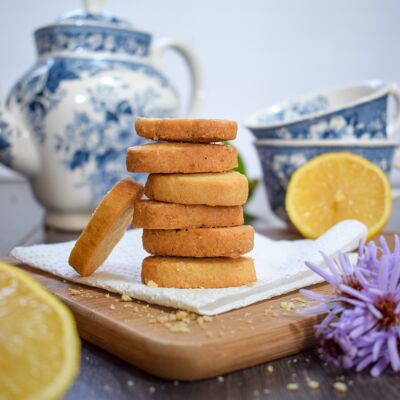 Shortbread de ralladura de limón a granel