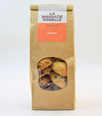 Cookies sablés noisettes et chocolat lait - SANS GLUTEN - 200g 4