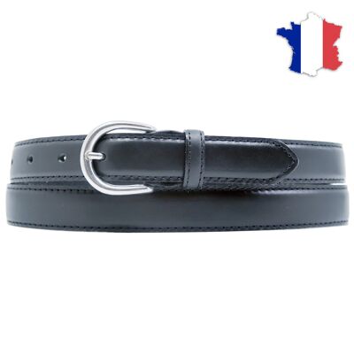 Ceinture en cuir pleine fleur fabriqué en france FR302