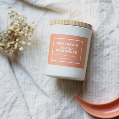 Vegetable candle - Petitgrain Orange blossom