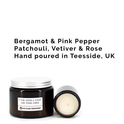 Pink Pepper & Violet Candle