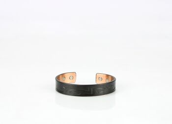 Bracelet magnétique en cuivre pur (Design 16) 2