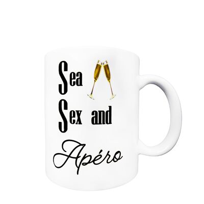 Mug Sea Sex and Apéro