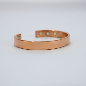 Bracelet magnétique en cuivre pur (Design 15-S) 2