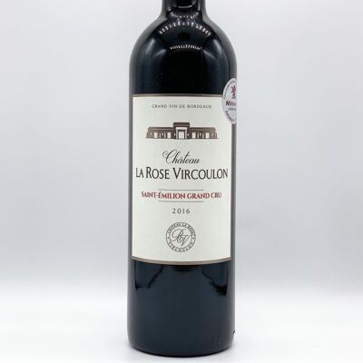 Château La Rose Vircoulon 2020, Saint Emilion Grand Cru - Structured and delicious red wine