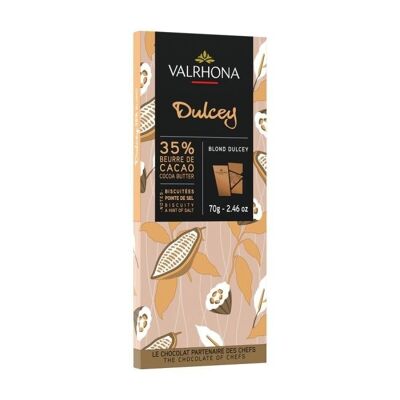 COMPRESSA 70gr DULCEY, VALRHONA