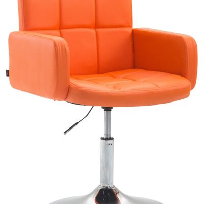 Prissiano Fauteuil Kunstleer Oranje 12x48cm