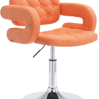 Zugliano Fauteuil Stof Oranje 11x55cm