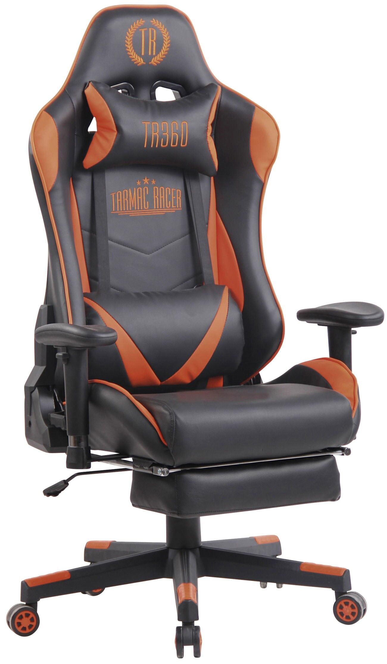 Buy wholesale Giardino Office Chair Artificial Leather Orange 21x53cm