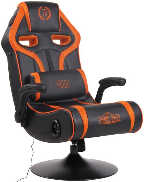 Lasca Gamingstoel Kunstleer Oranje 19x88cm