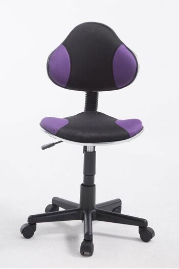 Nortosce Chaise de Bureau Microfibre Violet 7x43cm 9