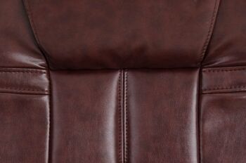 Stifone Chaise de Bureau Cuir Artificiel Rouge 17x65cm 5
