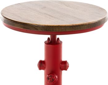 Table de Bar Cilicia Rouge 9x39cm 2