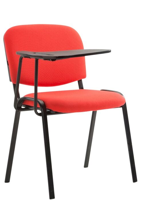 Deserto Bezoekersstoel Stof Rood 6x71cm