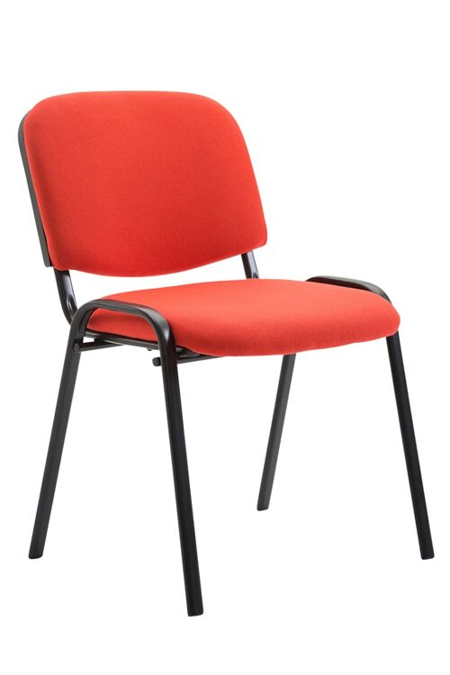 papillo Bezoekersstoel Stof Rood 4x53cm