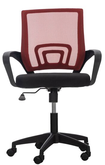 Pincano Chaise de Bureau Microfibre Rouge 8x50cm 2