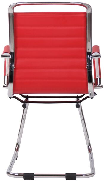 Chaise de Salle à Manger Daniel's Similicuir Rouge 11x60cm 4