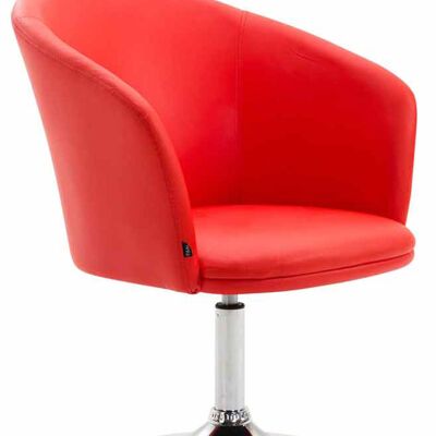 Iatrinoli Fauteuil Kunstleer Rood 10x63cm