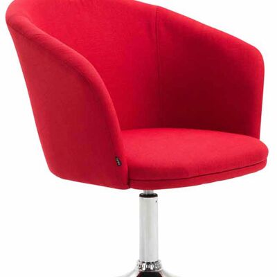 Iconicela Fauteuil Stof Rood 10x63cm