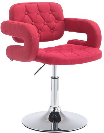 Marchetti Fauteuil Tissu Rouge 11x55cm 1