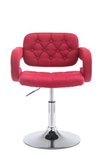 Marchetti Fauteuil Tissu Rouge 11x55cm 2