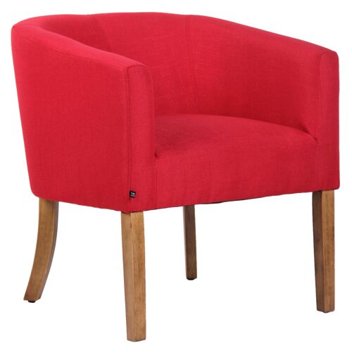 Monastria Fauteuil Stof Rood 10x70cm