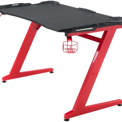 Capodirigo Gaming tafel Rood 22x66cm