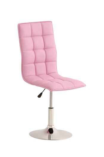 Casamostra Chaise de salle à manger Cuir artificiel Rose 7x56cm 1