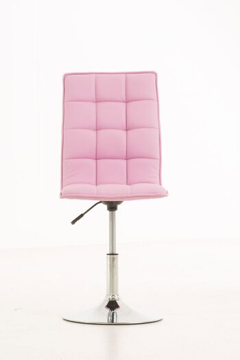 Casamostra Chaise de salle à manger Cuir artificiel Rose 7x56cm 2