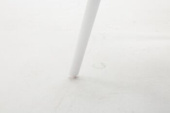 Quaglietta Chaise de salle à manger Tissu Taupe 9x61cm 4