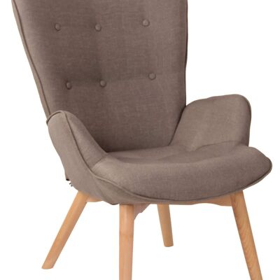 Rovittello Fauteuil Stof Taupe 12x77cm