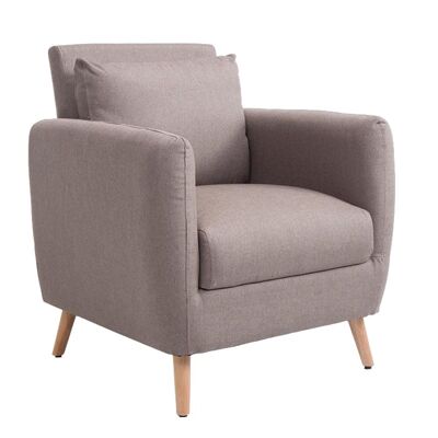 Russolillo Fauteuil Stof Taupe 68cm