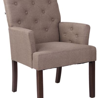 Russomanno Fauteuil Stof Taupe 11x66cm