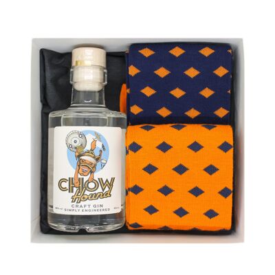 Chow Hound Gin & Diamonds Socken 42-46 Geschenkbox