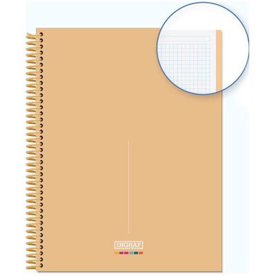 CUADERNO MEDITERRÁNEO A4. 80 HOJAS SOFT MARRAKECH