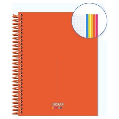 CUADERNO MEDITERRÁNEO A5. 120 HOJAS SOFT TOSCANA