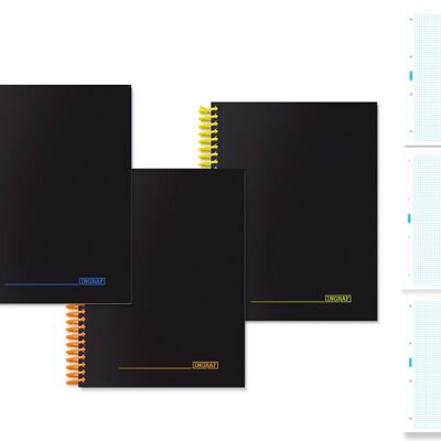 CUADERNO DUO SURTIDOS A5. 120 HOJAS CON TAPA DURA