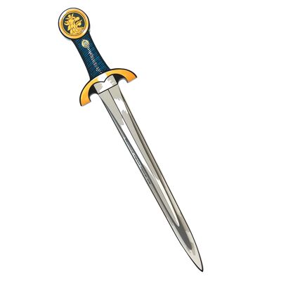 Épée de chevalier noble, bleue