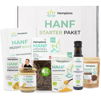 Organic hemp starter package gift box - 7 pieces