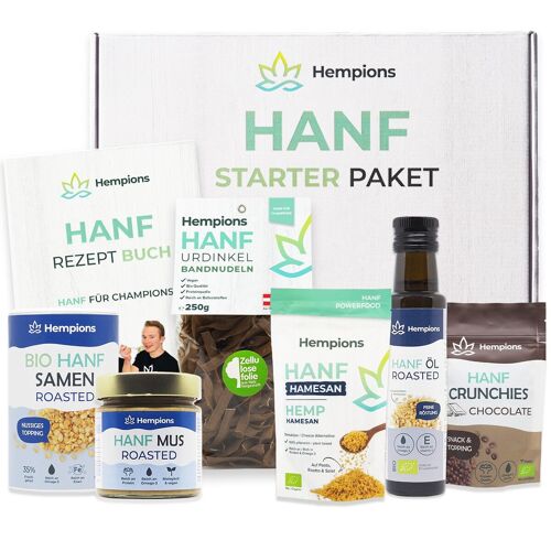 Organic hemp starter package gift box - 7 pieces