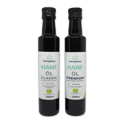 HEMPIONS organic hemp oil package special