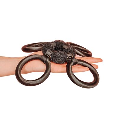 Flower Curl - 4 ring version for fine - medium thick hair