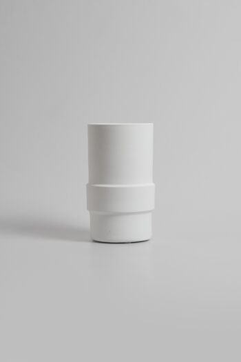Vase blanc symétrique - 04 5